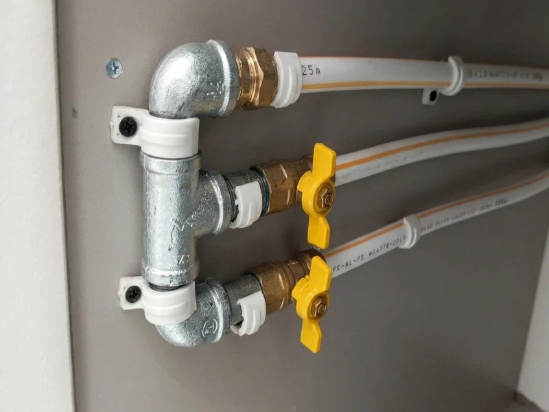 Certificación de punto de gas con manómetro de presión